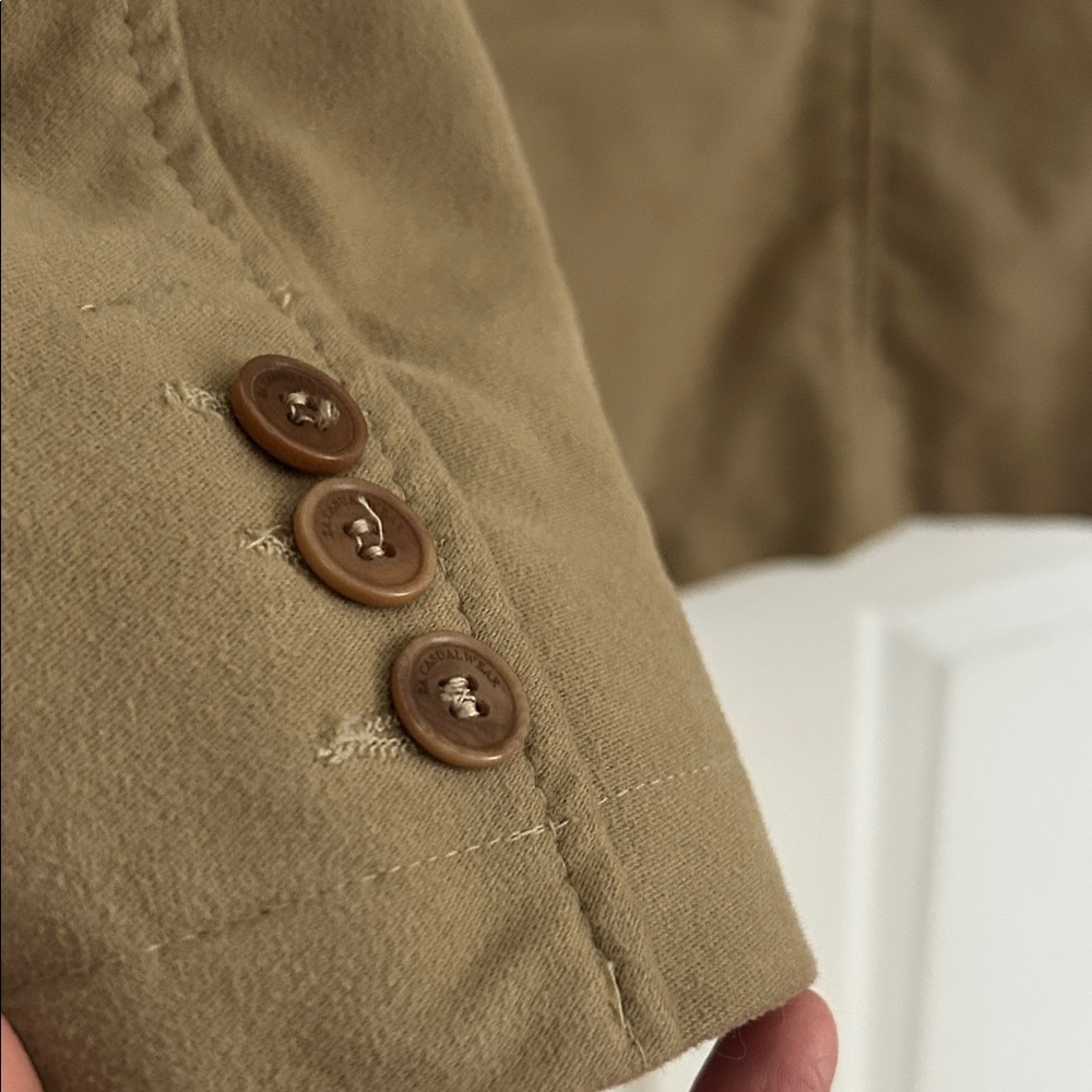 Zara Man Tan/ suede Blazer size Medium - Picture 7 of 8